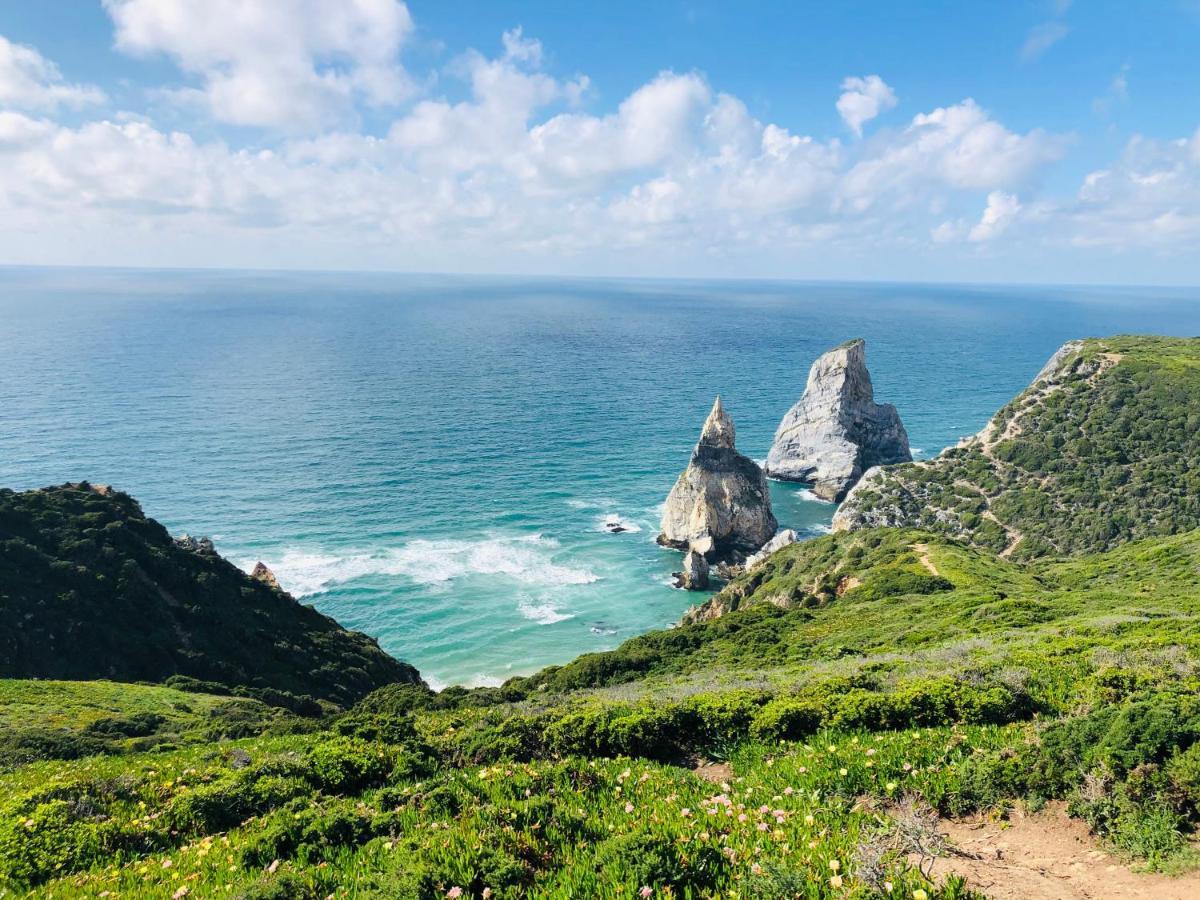 Appartamento Ribeira Dos Marinheiros Amarelo Sintra Esterno foto
